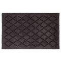 Granite Gray Solid Color Bath Rug (21"x34")